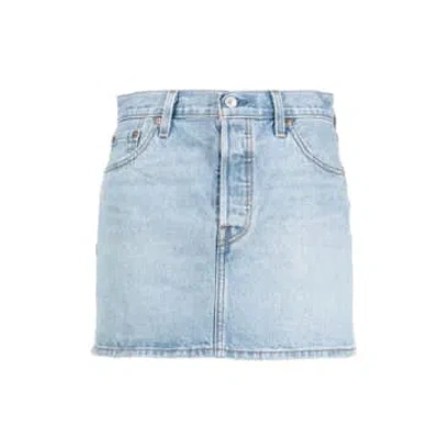 Shop Levi's Skirt For Woman A4694 0003 Blue