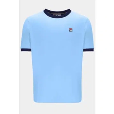 Shop Fila Marconi Ringer T-shirt In Blue