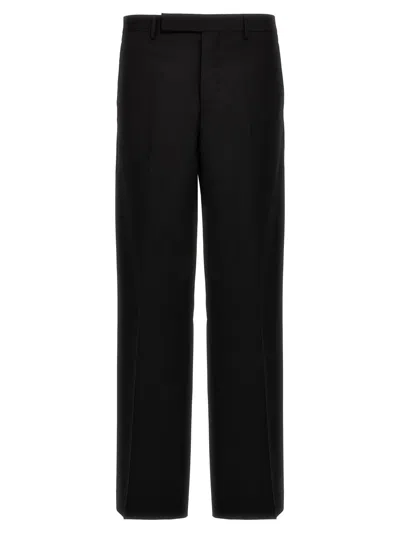 Shop Rick Owens 'tailored Dietrich' Pants In Black