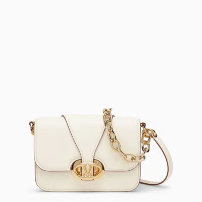 Shop Valentino Garavani | Small Shoulder Bag Vlogo O'clock Ivory In White
