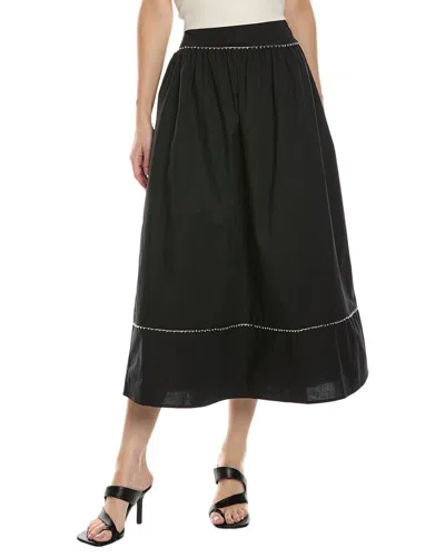 Shop Wildfox Davenay Maxi Skirt In Black