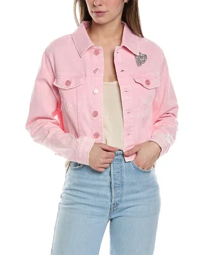 Shop Wildfox Savannah Jacket In Pink