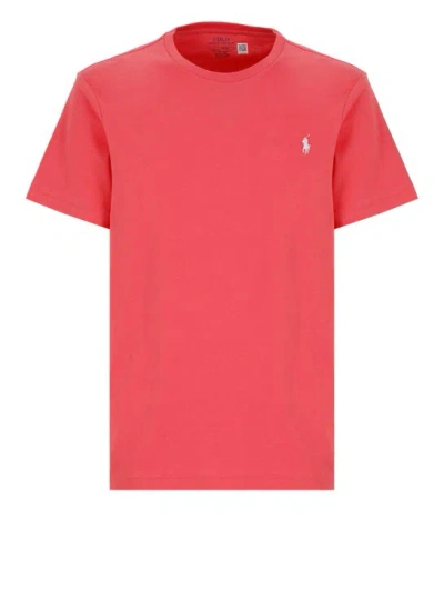 Shop Polo Ralph Lauren Pony T-shirt In Red