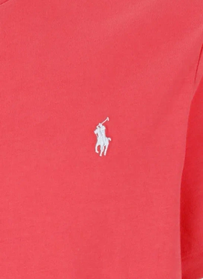 Shop Polo Ralph Lauren Pony T-shirt In Red