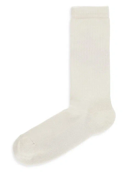 Shop Barrow Logoed Socks In Neutrals
