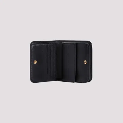 Shop Balenciaga Black Leather Cash Flap Card Holder