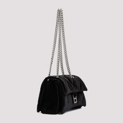 Shop Balenciaga Black Crush Chain S Bag