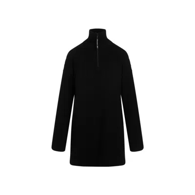 Shop Balenciaga Black Wool Pullover