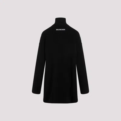 Shop Balenciaga Black Wool Pullover