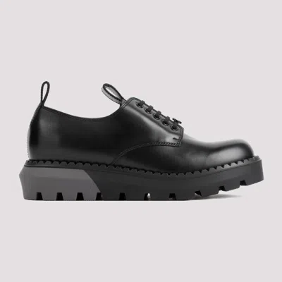 Shop Gucci Black Calf Leather Shoes
