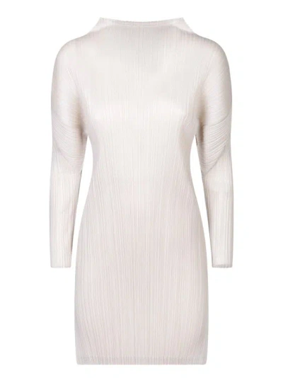 Shop Issey Miyake Pleated Tunic In White