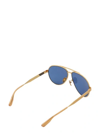 Shop Gucci Acetate Sunglasses In Gold