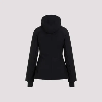 Balenciaga Women 3b Sports Icon Ski Hourglass Parka In Black