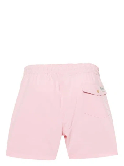 Shop Polo Ralph Lauren Swimwear In Pink