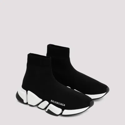 Shop Balenciaga Black Speed 2.0 Sneakers