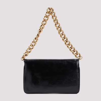 Shop Balenciaga Bb Soft Flap Black Nappa Leather Shoulder Bag