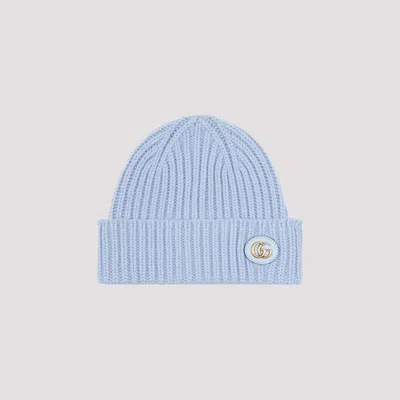 Shop Gucci Sky Blue Wool Hat Victor