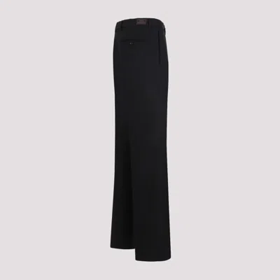 Shop Gucci Black Polyester Pants