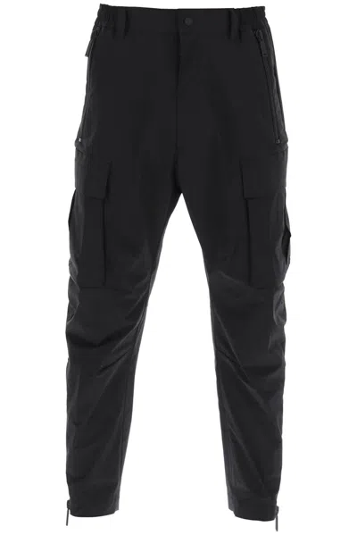 Shop Dsquared2 D2 Sexy Ankle Zipped Cargo Pants In Black