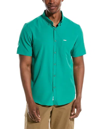 Shop Vintage Summer Stretch Shirt In Green