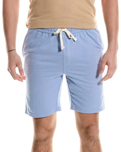 Shop Trunks Surf & Swim Co. French Terry Short In Blue