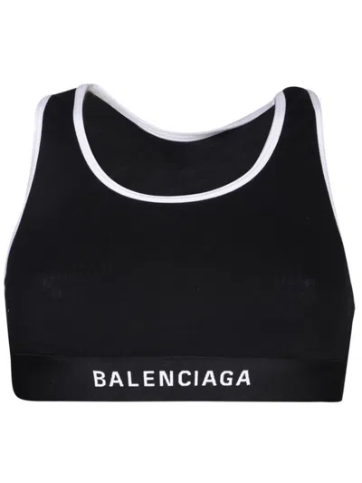 Shop Balenciaga Tops In Black