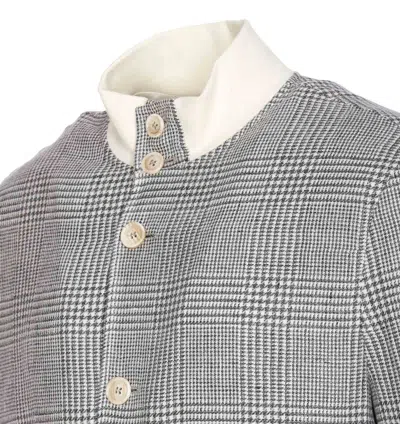 Shop Brunello Cucinelli Jackets In Grey