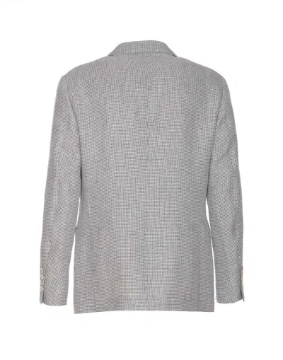 Shop Brunello Cucinelli Jackets In Grey