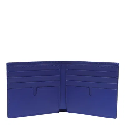 Shop Burberry Wallets In Blue