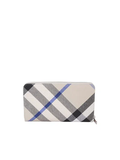 Shop Burberry Wallets In White