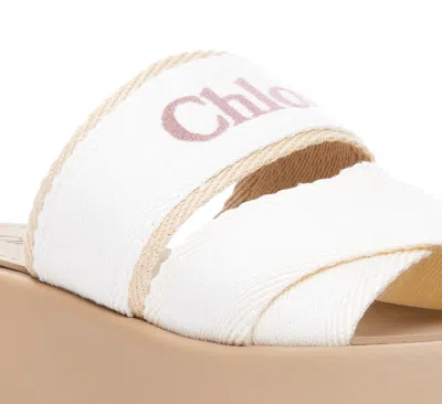 Shop Chloé Chloè Sandals In Beige