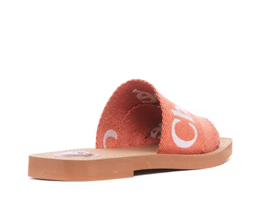 Shop Chloé Chloè Sandals In Orange
