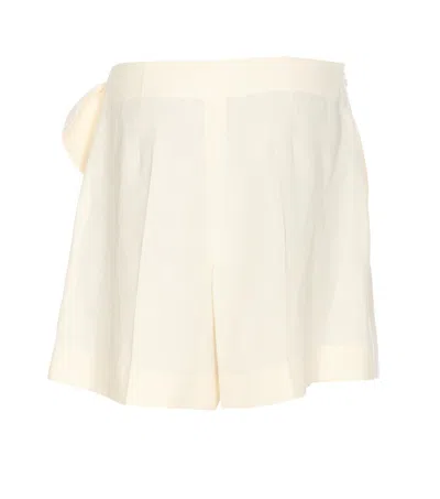 Shop Chloé Chloè Shorts In White