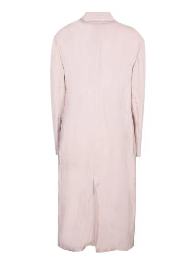 Shop Giorgio Armani Outerwear In Pink