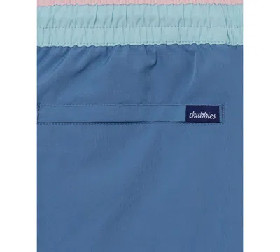 Chubbies The Gravel Roads 7 Swim Trunk In Dusty Blue