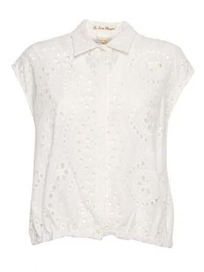 Shop Le Sarte Pettegole Shirt In Bianco