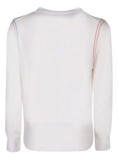 Shop Paul Smith Cardigans In White