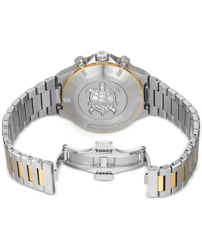 Certina Men's Swiss Chronograph Ds-7 Two-tone Stainless Steel Bracelet Watch 41mm In No Color