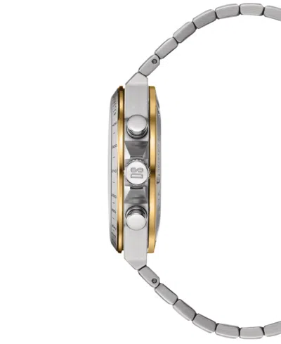 Certina Men's Swiss Chronograph Ds-7 Two-tone Stainless Steel Bracelet Watch 41mm In No Color