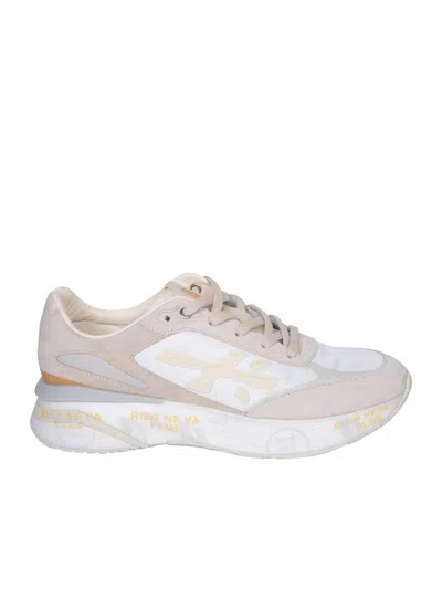 Shop Premiata Sneakers In White