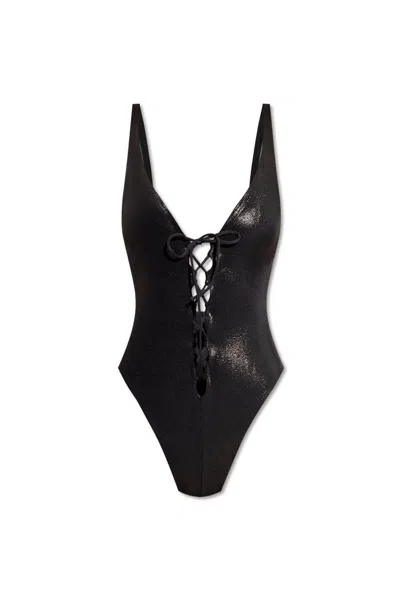 Shop Dsquared2 One Piece Swimsuit In Black