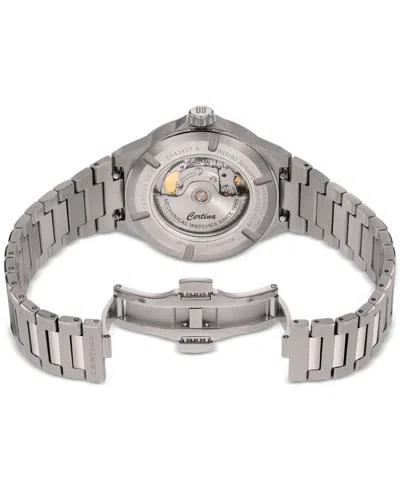 Shop Certina Unisex Swiss Automatic Ds-7 Powermatic 80 Titanium Bracelet Watch 39mm In No Color