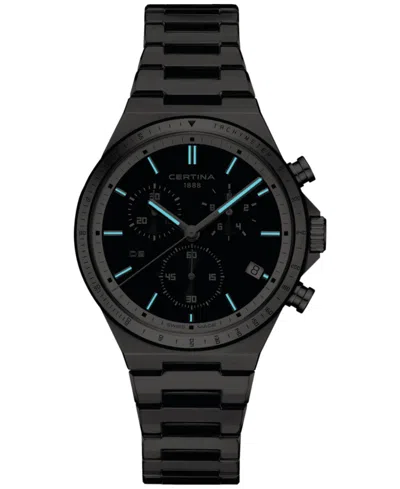 Certina Men's Swiss Chronograph Ds-7 Stainless Steel Bracelet Watch 41mm In No Color