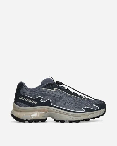 Shop Salomon Xt-slate Sneakers Grisaille / Carbon In Black