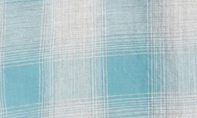 Shop Billy Reid Tuscumbia Plaid Cotton Button-down Shirt In Grey/ Smoke Blue
