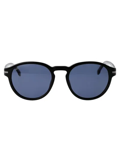 Shop Hugo Boss Sunglasses In 807ku Black