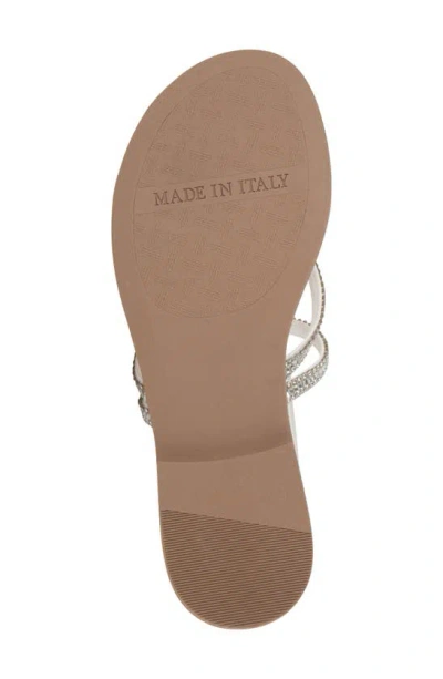 Shop Italian Shoemakers Tailis Flip Flop In White