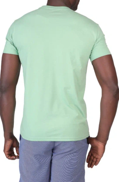 Shop Tailorbyrd California Graphic T-shirt In Moss Green