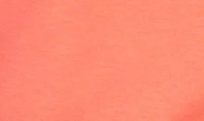 Tailorbyrd The Vibrant Cotton Crew Neck Tee In Coral
