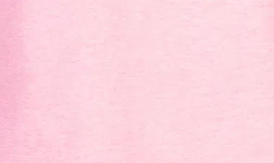 Tailorbyrd Vibrant Crewneck Mélange Cotton Blend T-shirt In Salmon Pink
